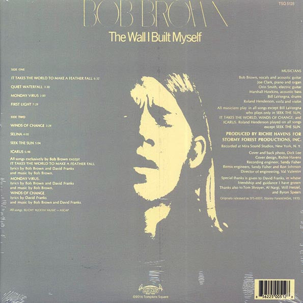Bob Brown - The Wall I Built Myself (LP) - PureSound Records