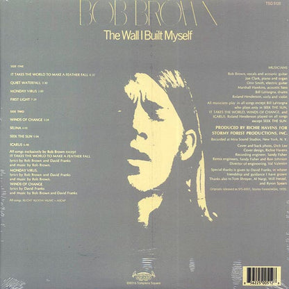 Bob Brown - The Wall I Built Myself (LP) - PureSound Records