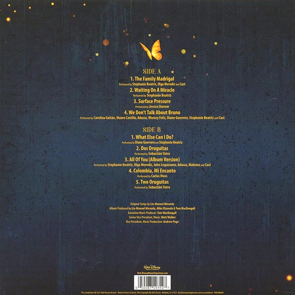 Various - Encanto: Original Songs By Lin-Manuel Miranda (Disney) (LP)