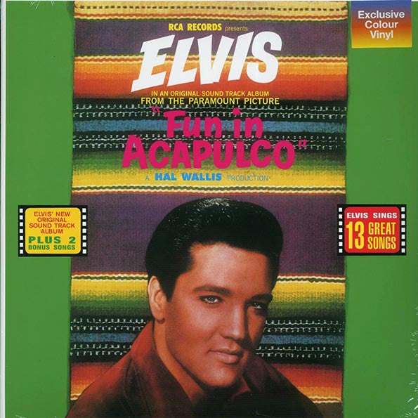 Elvis Presley - Fun In Acapulco (+2 bonus tracks) (LP) - PureSound Records