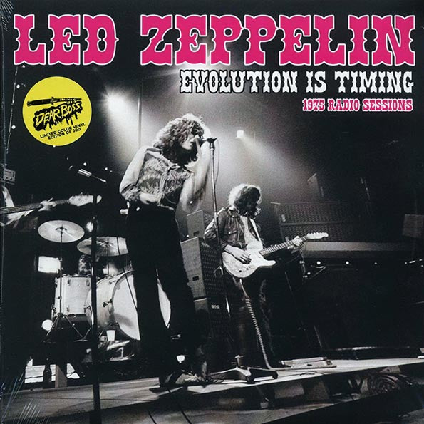 Led Zeppelin - Evolution Is Timing: 1975 Radio Sessions (ltd. 300 copies made) (2xLP) (LP) - PureSound Records