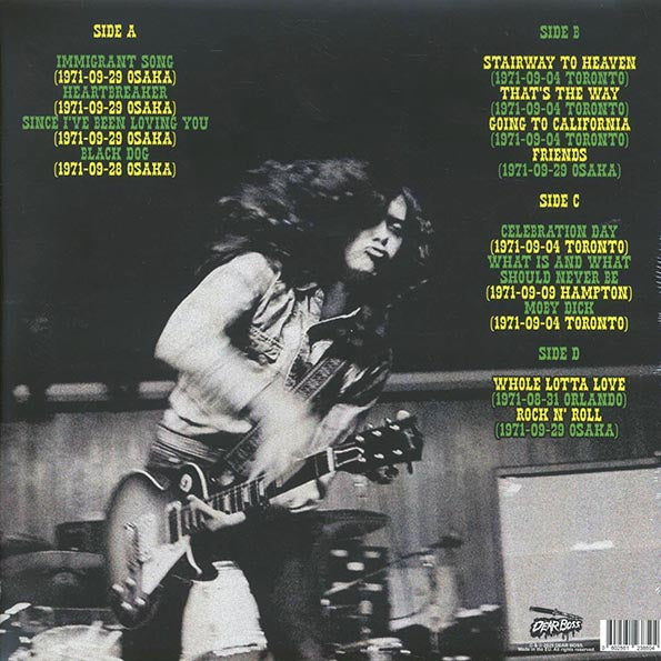 Led Zeppelin - Evolution Is Timing: 1971 Radio Sessions (ltd. 300 copies made) (2xLP) (LP) - PureSound Records