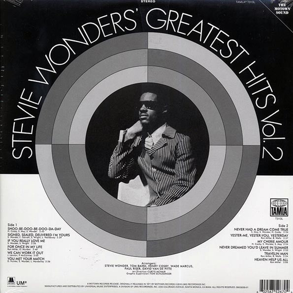 Stevie Wonder - Greatest Hits Volume 2 (LP)
