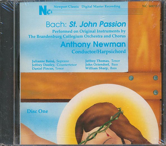 The Brandenburg Collegium Orchestra And Chorus - St. John Passion Part 1 + Part 2 (CD)