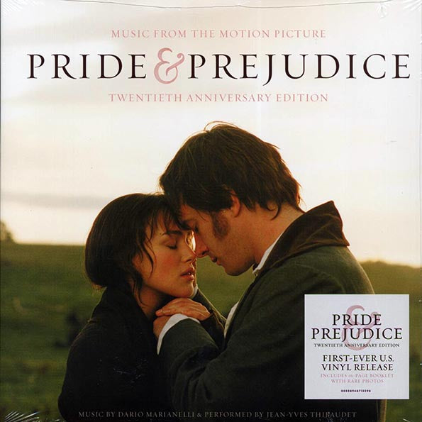 Dario Marianelli, Jean-Yves Thibaudet - Pride & Prejudice: Music From The Motion Picture (Twentieth Anniversary Edition) (ltd. ed.) (LP) - PureSound Records