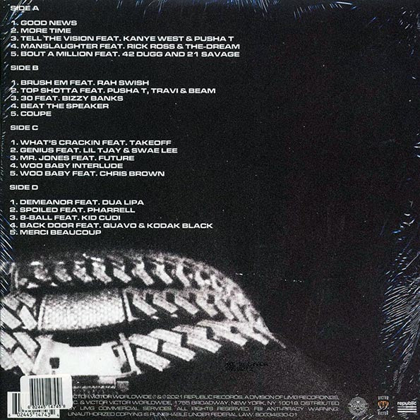 Pop Smoke, Kanye West, Dua Lipa, Kid Cudi, Etc. - Faith (ltd. ed.) (2xLP) (LP) - PureSound Records