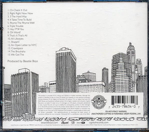 The Beastie Boys - To The 5 Boroughs (CD)