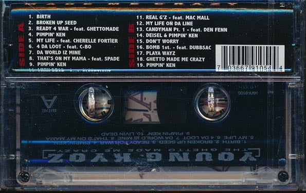 Young Kyoz - The Ghetto Made Me Crazy (TAPE) - PureSound Records