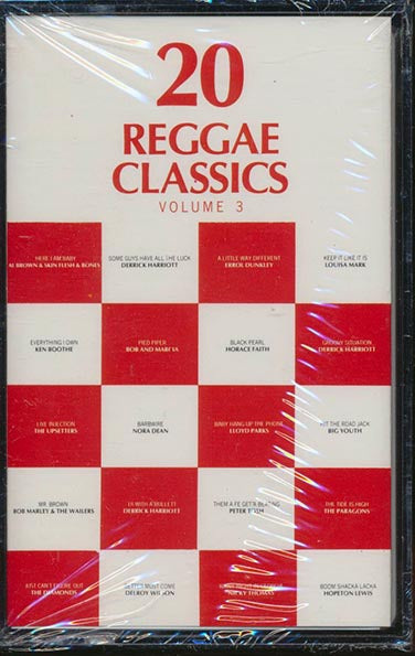 Derrick Harriott, Ken Boothe, Nora Dean, The Uspetters, The Paragons, Etc. - 20 Reggae Classics Volume 3 (TAPE) - PureSound Records