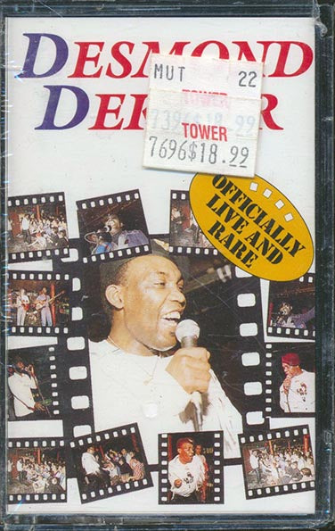 Desmond Dekker - Officially Live And Rare (TAPE) - PureSound Records