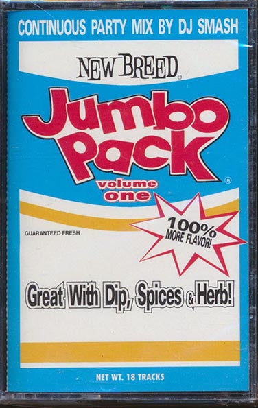 DJ Smash, Jazzadelic, C-Swing, Headshock, Etc. - Jumbo Pack Volume 1: Continuous Party Mix By DJ Smash (TAPE) - PureSound Records