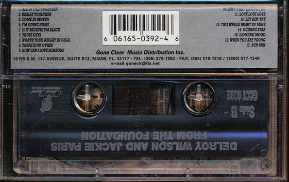 Delroy Wilson, Jackie Paris - From The Foundation (TAPE) - PureSound Records