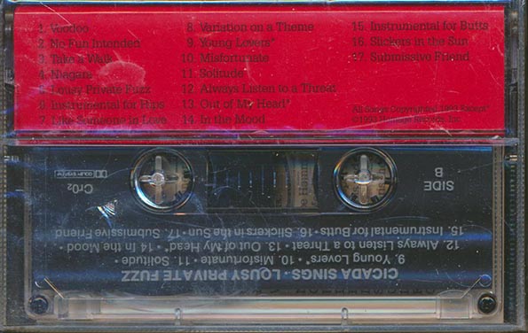 Cicada Sings - Lousy Private Fuzz (TAPE) - PureSound Records