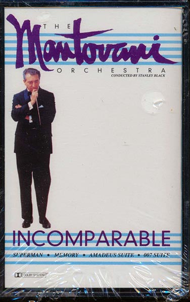 The Mantovani Orchestra - Incomparable (James Bond, Canon, Etc.) (TAPE) - PureSound Records
