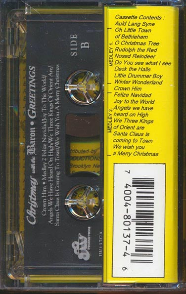 Baron - Christmas With The Baron: Greetings (TAPE) - PureSound Records