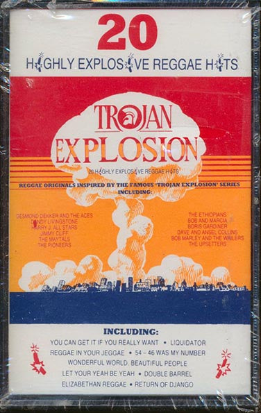 Toots & The Maytals, The Pioneers, The Upsetters, Desmond Dekker, Eric Donaldson, Etc. - Trojan Explision: 20 Highly Explosive Reggae Hits (TAPE) - PureSound Records
