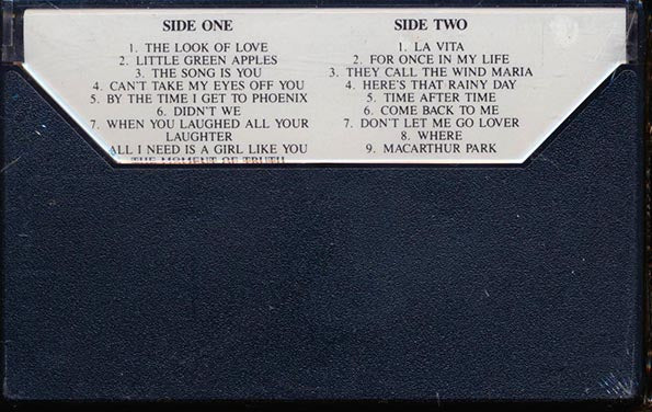 Vic Damone - The Magic Of Vic Damone: 18 Classic Love Songs (TAPE) - PureSound Records