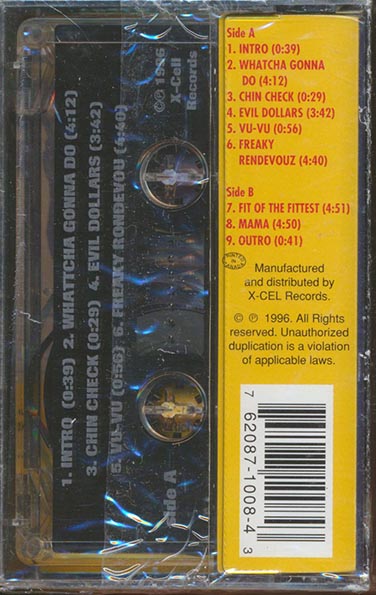 OG Cell-E-Cel - It's On And Crackin' (TAPE) - PureSound Records
