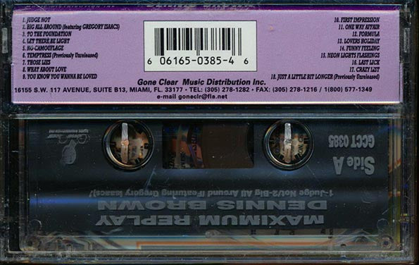 Dennis Brown - Maximum Reply (TAPE) - PureSound Records