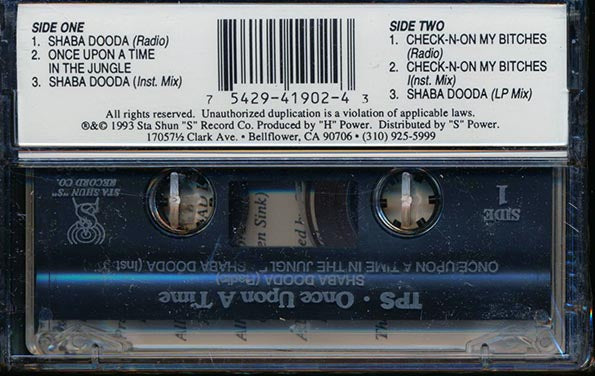 TPS - Once Upon A Time (TAPE) - PureSound Records