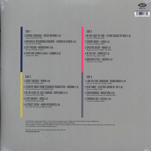 Disco Inferno, Flying Saucer Attack, Spoonfed Hybrid, Etc. - In The Light Of Time: UK Post-Rock & Leftfield Pop 1992-1998 (LP) - PureSound Records