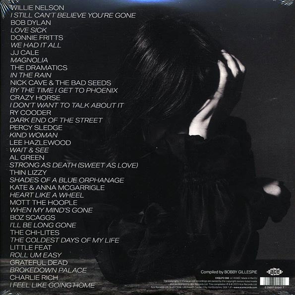 Ry Cooder, JJ Cale, Thin Lizzy, Little Feat, Bob Dylan, Willie Neslon, Lee Hazlewood, Etc. - Bobby Gillespie Presents: I Still Can't Believe You're Gone (LP)