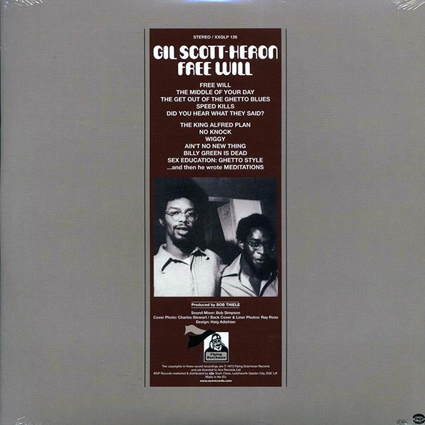 Gil Scott-Heron - Free Will (LP) - PureSound Records