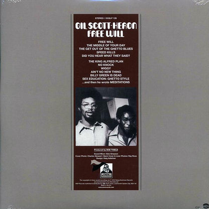 Gil Scott-Heron - Free Will (LP) - PureSound Records