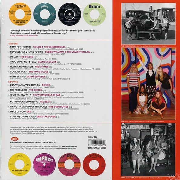 Goldie & The Gingerbreads, The Belles, The Bea's, The Rums & Coke, The Chicks, Etc. - Girls With Guitars Know Why! (LP)