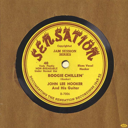 John Lee Hooker - Sensation: Documenting The Sensation Recordings, 1948-52 (mono) (180g) (LP) - PureSound Records