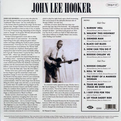 John Lee Hooker - Sensation: Documenting The Sensation Recordings, 1948-52 (mono) (180g) (LP) - PureSound Records