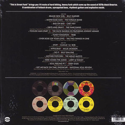 Billy Garner, The Fatback Band, Millie Jackson, Tribe, Etc. - This Is Street Funk 1968-1974 (LP)