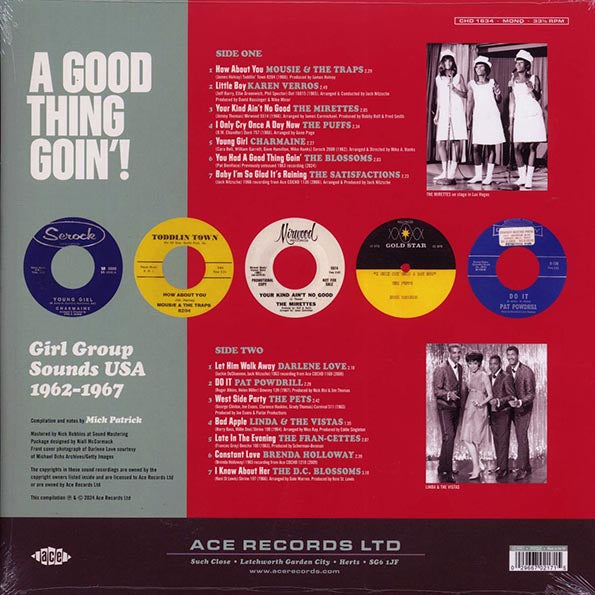 Mousie & The Traps, The Puffs, Darlene Love, The Blossoms, Etc. - A Good Thing Goin'! Girl Group Sounds USA 1962-1967 (LP) - PureSound Records