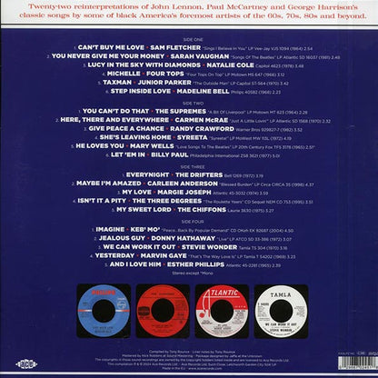 Sarah Vaughan, Natalie Cole, Mary Wells, Billy Paul, Etc. - Here, There And Everywhere: Black America Sings John Lennon, Paul McCartney And George Harrison (LP)