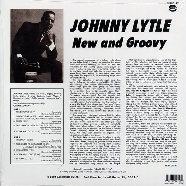 Johnny Lytle - New And Groovy (LP) - PureSound Records