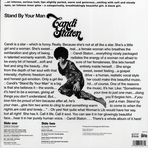 Candi Staton - Stand By Your Man (LP) - PureSound Records