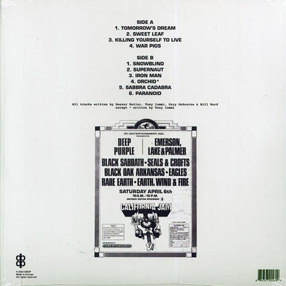 Black Sabbath - Motor Speedway, Ontario, April 6th 1974 (LP)