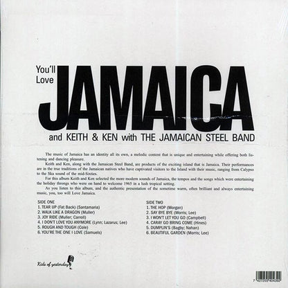 Ken Lyn, Ken Lazarus - You'll Love Jamaica And Keith & Ken With The Jamaican Steel Band (LP) - PureSound Records