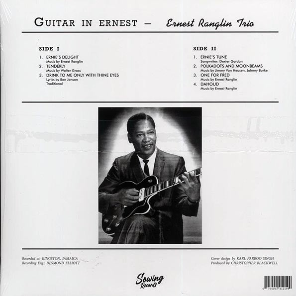 Ernest Ranglin - Guitar In Ernest (LP) - PureSound Records
