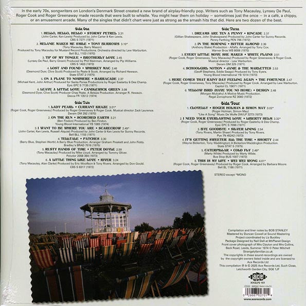 Whiskey Mac, Wei Wei Wong, Patches, Candlewick Green, Etc. - Bob Stanley Presents Chip Shop Pop: The Sound Of Denmark Street 1970-1975 (LP)