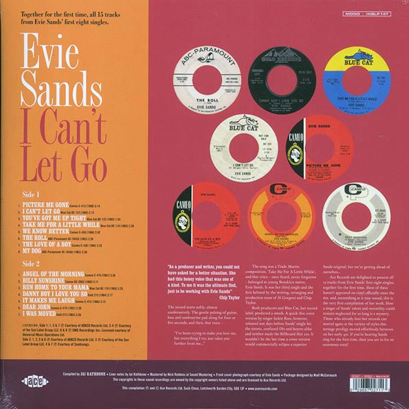 Evie Sands - I Can't Let Go (LP) - PureSound Records