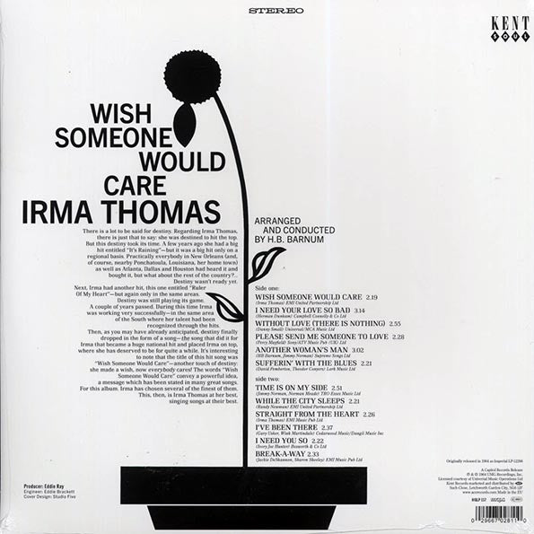 Irma Thomas - Wish Someone Would Care (LP)
