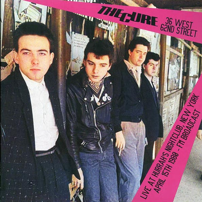 The Cure - Live At Hurrah's Nightclub, New York, April 15th 1980 (LP)