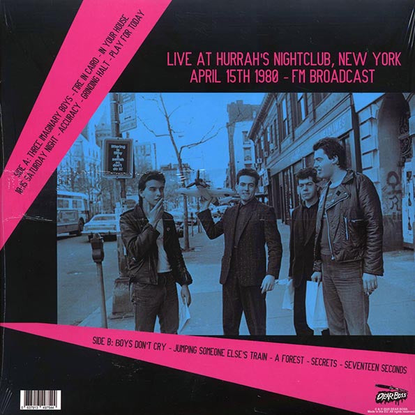 The Cure - Live At Hurrah's Nightclub, New York, April 15th 1980 (LP)
