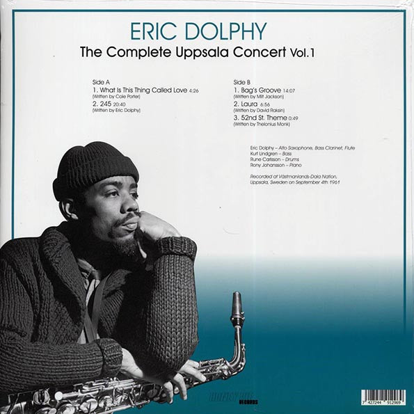 Eric Dolphy - The Complete Uppsala Concert Volume 1 (LP) - PureSound Records