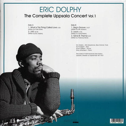Eric Dolphy - The Complete Uppsala Concert Volume 1 (LP) - PureSound Records