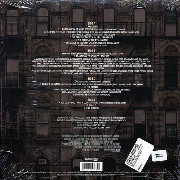 Leonard Bernstein, Gustavo Dudamel - West Side Story: Original Motion Picture Soundtrack (ltd. ed.) (2xLP) (LP) - PureSound Records