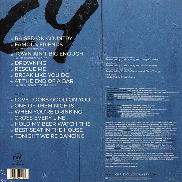Chris Young - Famous Friends (LP) - PureSound Records