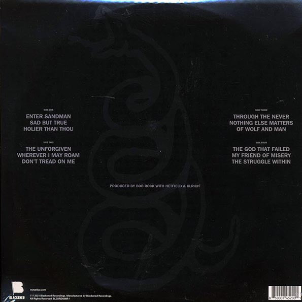 Metallica - Metallica (2xLP) (180g) (LP) - PureSound Records