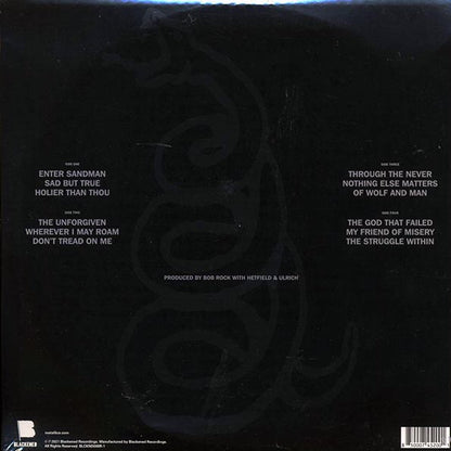 Metallica - Metallica (2xLP) (180g) (LP) - PureSound Records